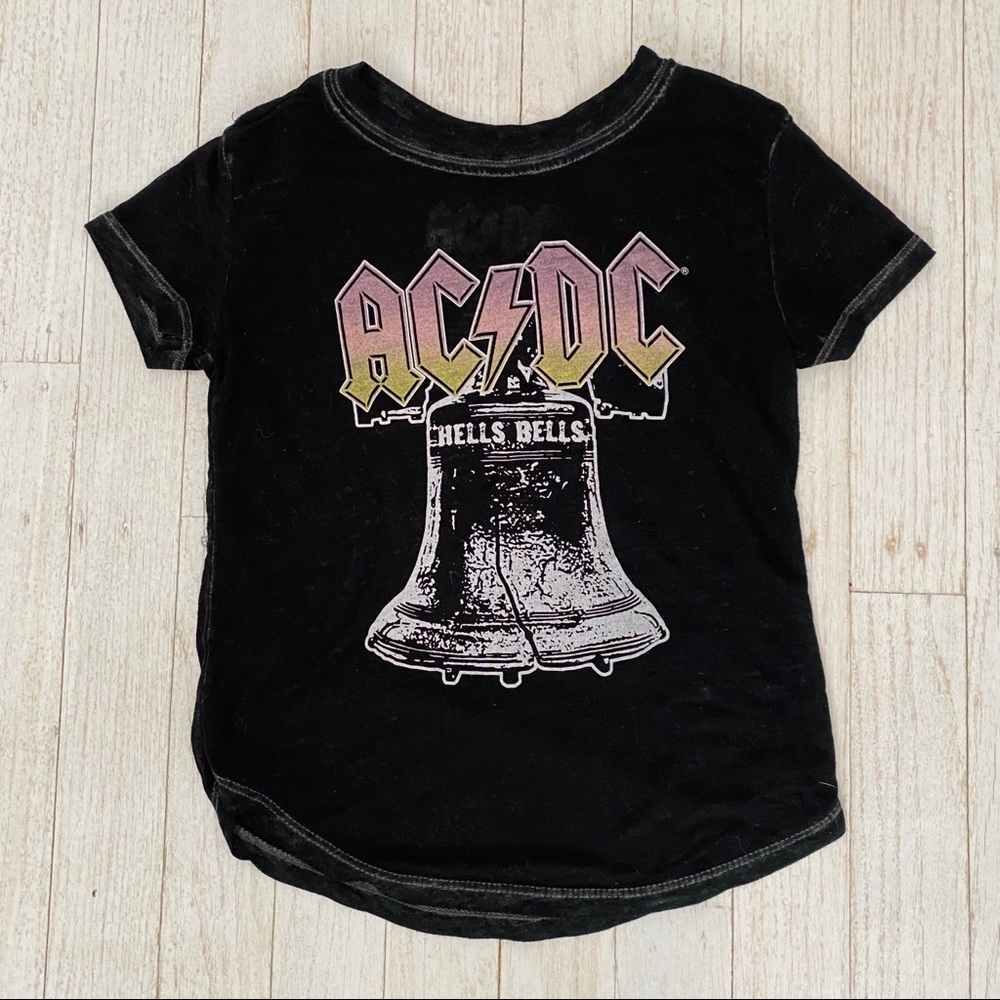 ⚡️AC/DC Rock n Roll Toddler Band Tee T-Shirt⚡️